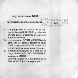 Programando mi MSX Vol.1 (MSX, Eugenio Garrido Gómez)