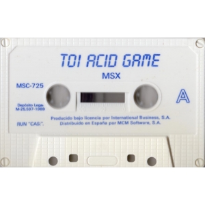Toi Acid Game (1989, MSX, Iber Soft)