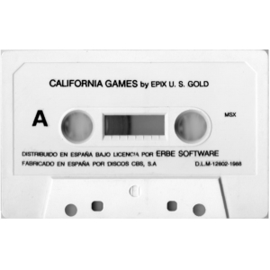 California Games (1987, MSX, Epyx)