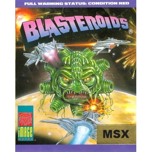Blasteroids (1987, MSX, Atari Games)