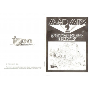 Mad Mix 2: en el Castillo de los Fantasmas (1990, MSX, Topo Soft)