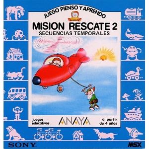 Misión Rescate 2 - Secuencias Temporales (1986, MSX, Anaya Multimedia)