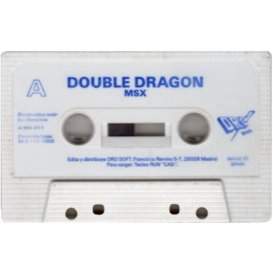 Double Dragon (1988, MSX, Melbourne House, American Technos)