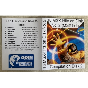 10 MSX-Hits on Disk No.2 (1988, MSX, ODIN Software)