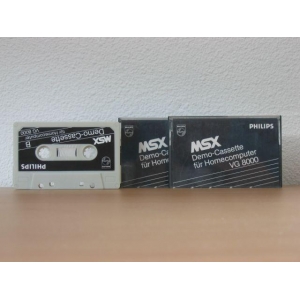 Demo-Cassette für Homecomputer VG 8000 (MSX, Philips Germany)