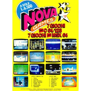 Nova Games #15 (1987, MSX, Editions Fermont)