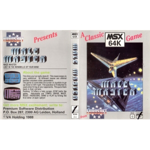 Maze Master (1988, MSX, Eurosoft)
