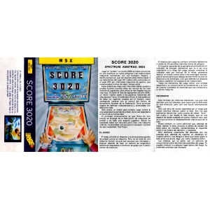 Score 3020 (1989, MSX, Topo Soft)