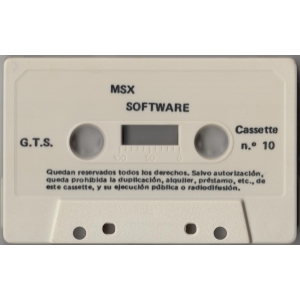 MSX Software Nº10 (1986, MSX, Grupo de Trabajo Software (G.T.S.))