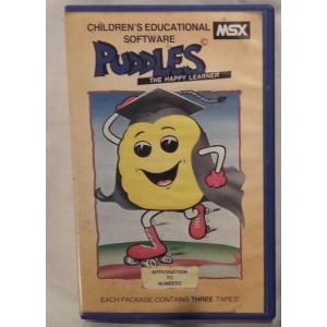 Puddles - Introduction to numbers (1984, MSX, R&D Computer Co. Ltd)