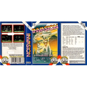 Invasion (1987, MSX, Mastertronic)