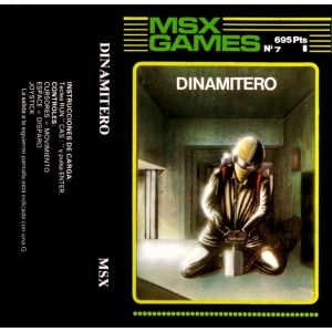 Dinamitero (1986, MSX, Grupo de Trabajo Software (G.T.S.))