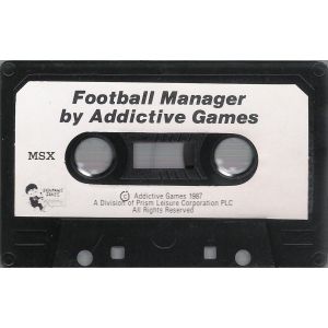 Football Manager (1987, MSX, Addictive Games)
