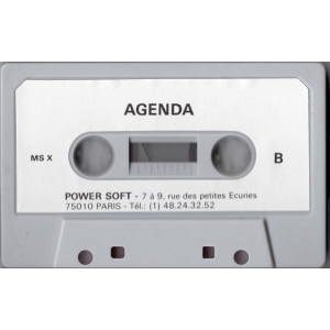 Agenda (1985, MSX, Power Soft)