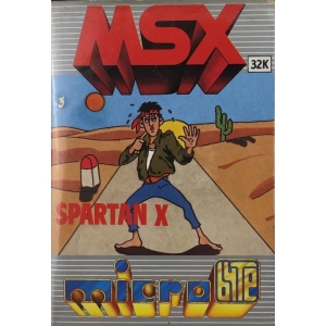 Spartan X (1985, MSX, Pony Canyon)