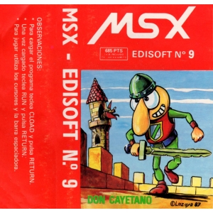 Don Cayetano (1987, MSX, Edisoft)