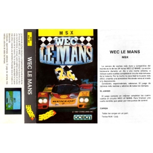 WEC Le Mans (1988, MSX, Konami, Coreland)