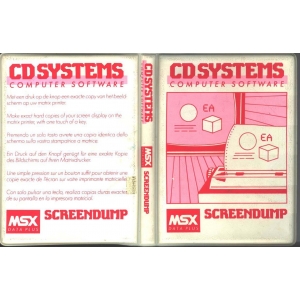 Screendump (MSX, CD Systems)
