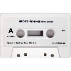 B.C. II - Grog's Revenge (1985, MSX, Sierra On Line, Sydney)