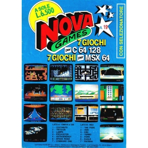 Nova Games #19 (1988, MSX, Editions Fermont)