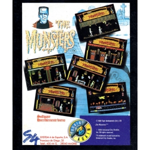 The Munsters (1988, MSX, Alternative Software)