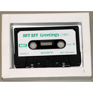 Hit Bit Greetings (1984, MSX, Sony)