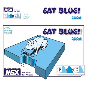 Eat Blue! 2004 (2004, MSX, Paxanga Soft)