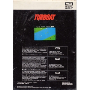 Turboat (1984, MSX, Mass Tael)