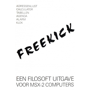 Freekick (1988, MSX2, Filosoft)