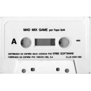 Mad Mix Game (1988, MSX, Topo Soft)