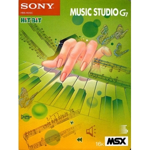 Music Studio G7 (1985, MSX, Sony)