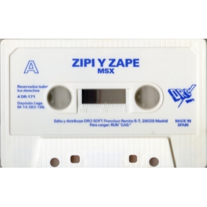 Zipi y Zape (1988, MSX, Dro Soft)