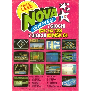 Nova Games #17 (1988, MSX, Editions Fermont)