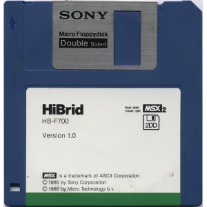 HiBrid (1986, MSX2, Micro Technology)