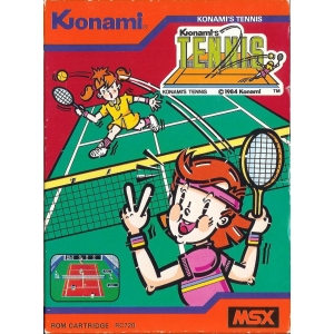 Konami's Tennis (1984, MSX, Konami)