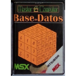 Base de Datos (1985, MSX, Master Computer)