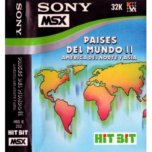 Países del Mundo II - America del Norte y Asia (1984, MSX, Indescomp)