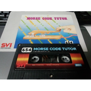 Morse Code Tutor (1985, MSX, James Ralph)