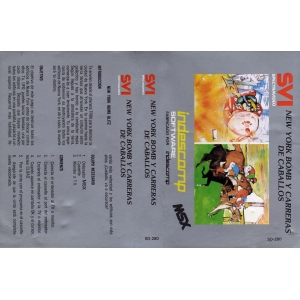 New York Bomb Y Carreras De Caballos (1984, MSX, Spectravideo (SVI))