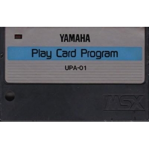 Playcard Program (1985, MSX, YAMAHA)