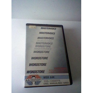 Mastervoice Wordstore (1985, MSX, Aackosoft)