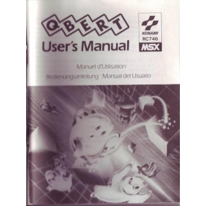 Q-Bert (1987, MSX, Gottlieb)