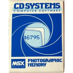 Photographic Memory (1985, MSX, CD Systems)
