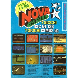 Nova Games #31 (1989, MSX, Editions Fermont)