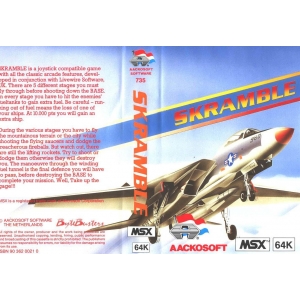 Skramble (1984, MSX, Livewire)