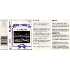 M-Droid (1986, MSX, Blue Ribbon Software)