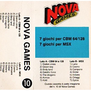 Nova Games #10 (1987, MSX, Editions Fermont)