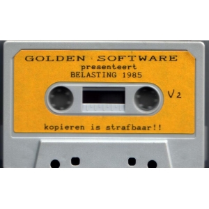 MSX Belasting 1985 (1985, MSX, Golden Software Gouda)