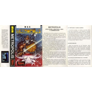 Metropolis (1989, MSX, Topo Soft)