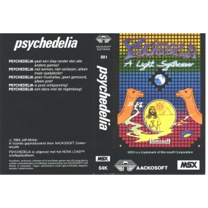 Psychedelia (1984, MSX, Llamasoft)